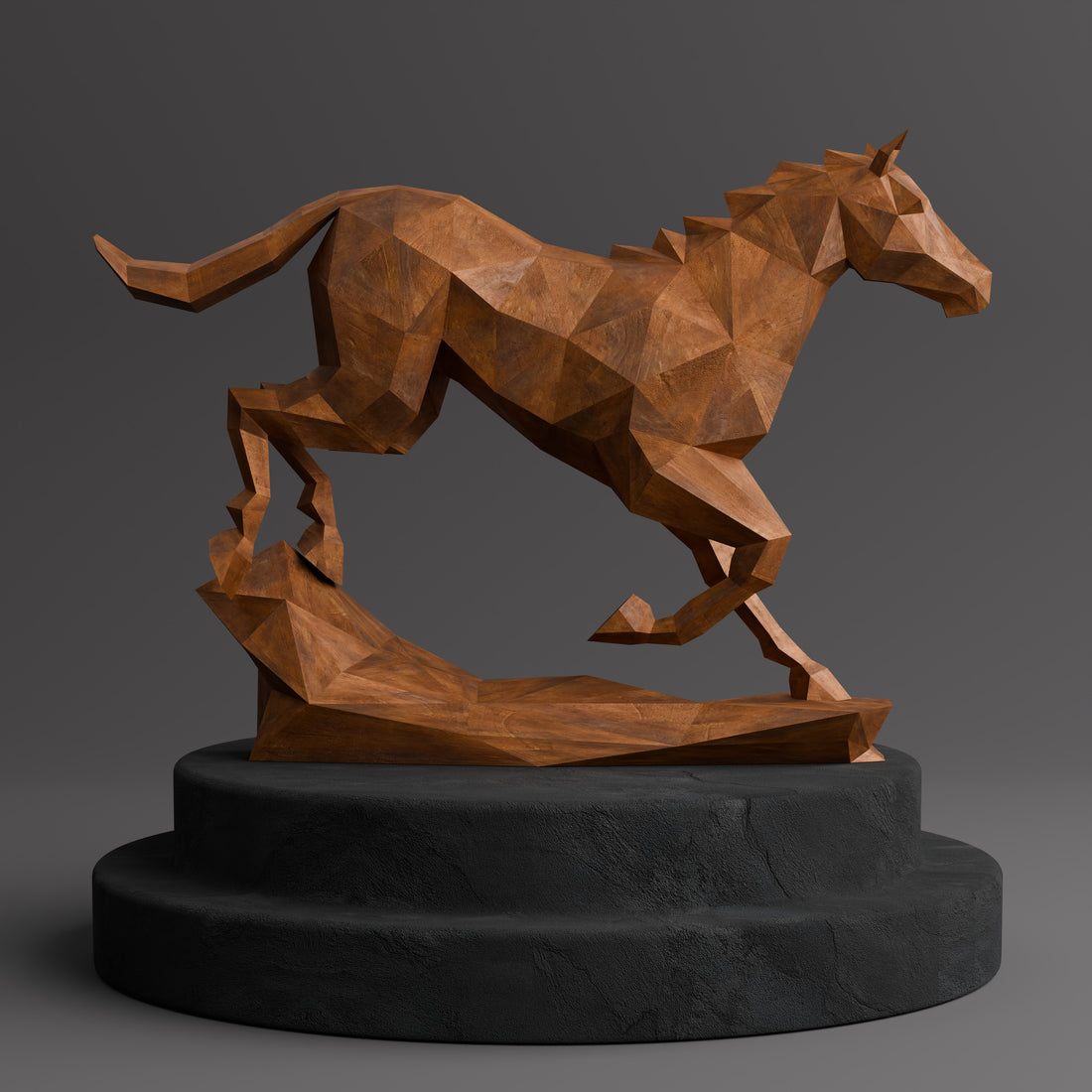 Sculpture Cheval Origami - Sculpture Origami