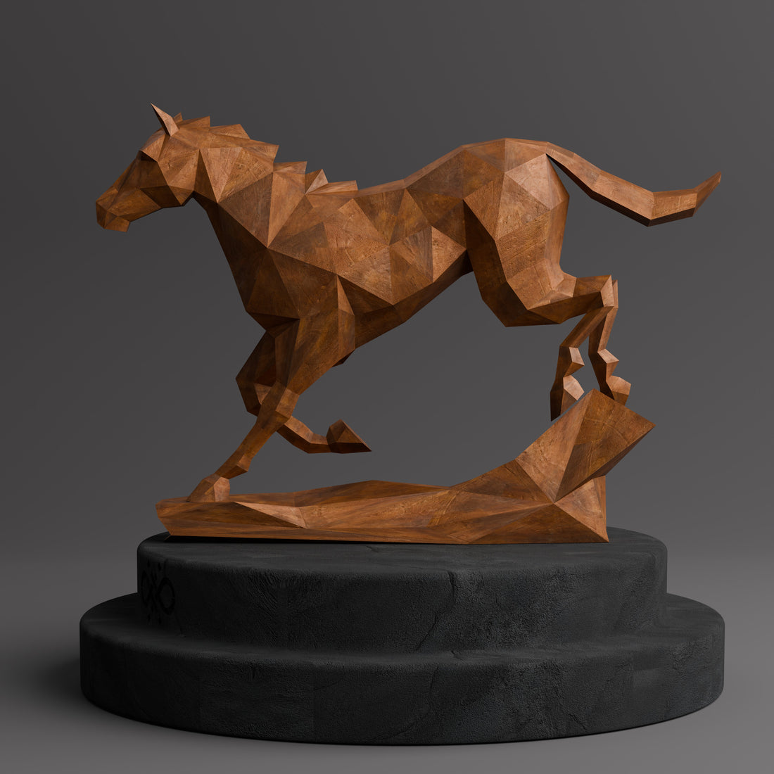 Sculpture Cheval Origami - Sculpture Origami