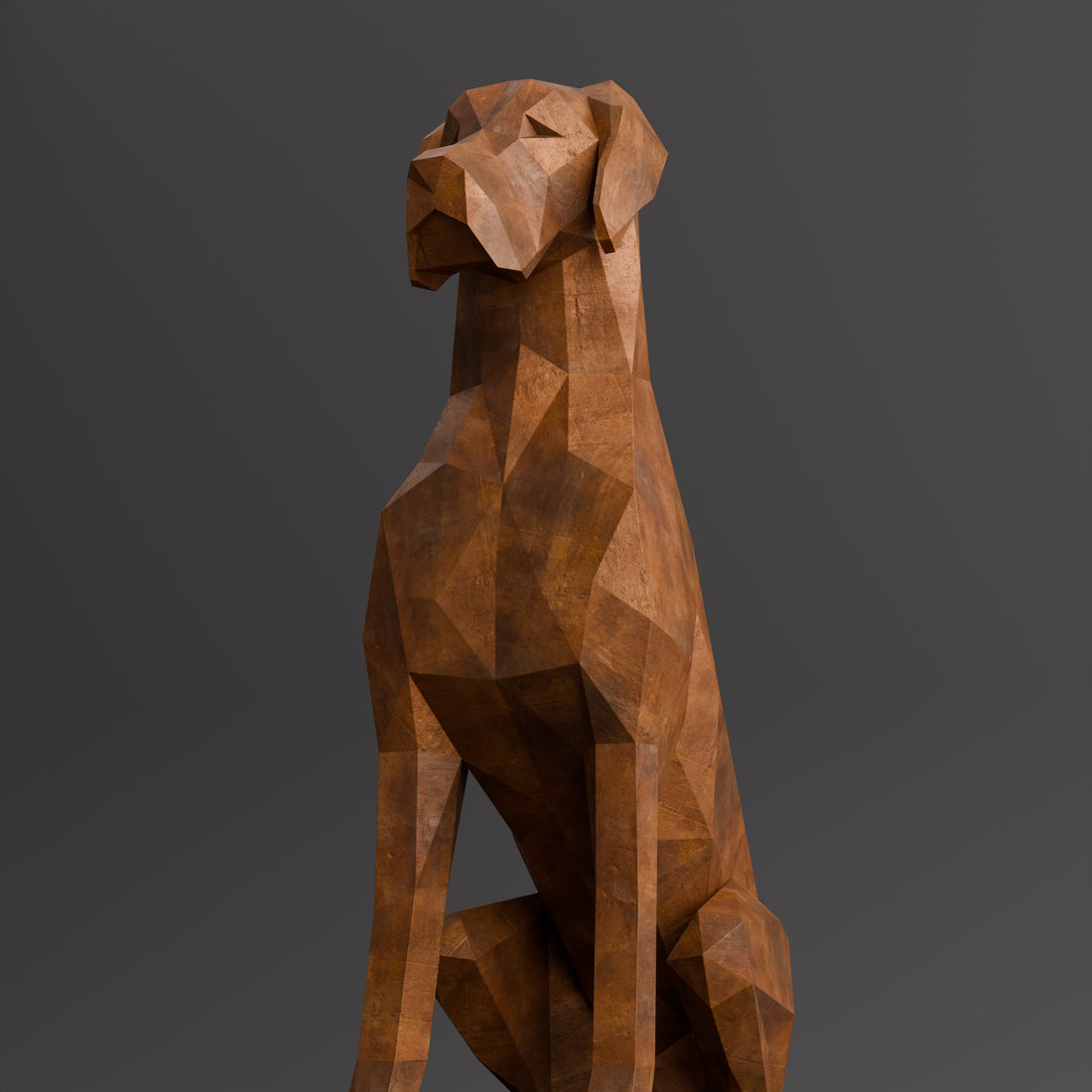 Sculpture Chien Allemand Origami - Sculpture Origami