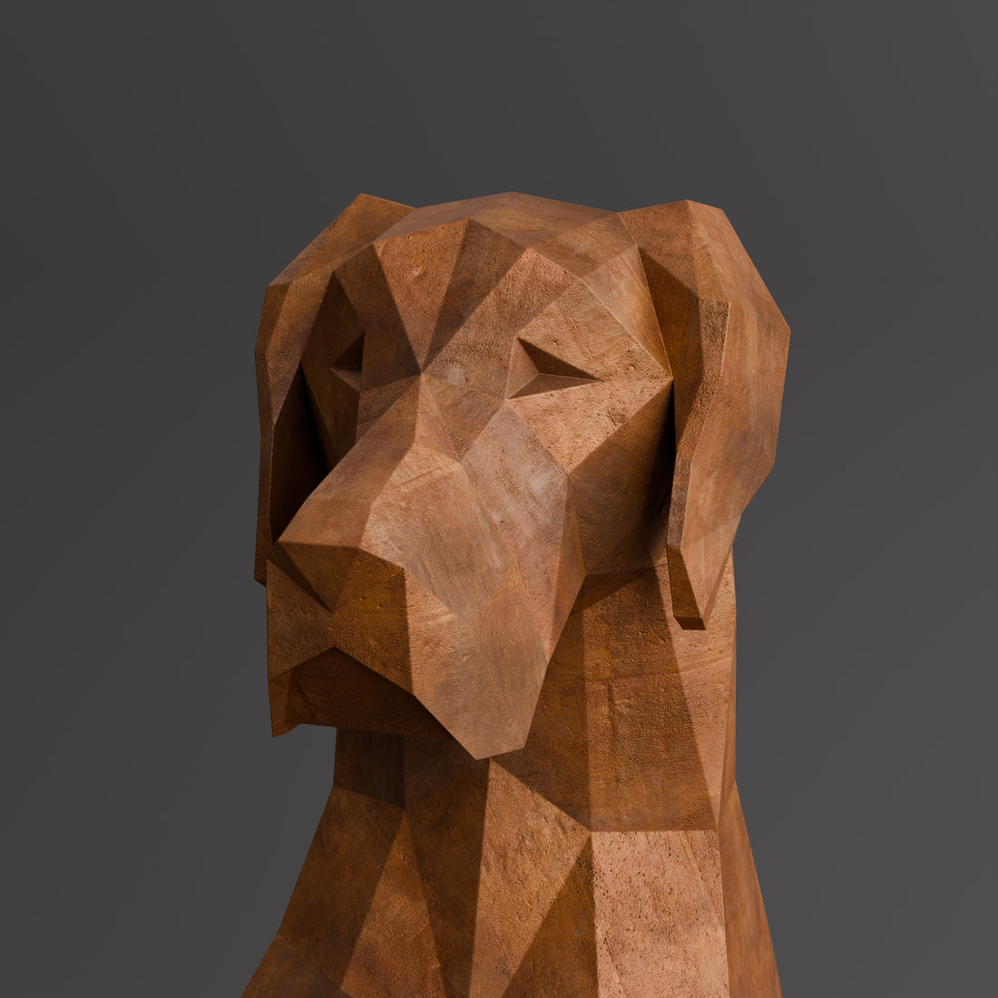 Sculpture Chien Allemand Origami - Sculpture Origami