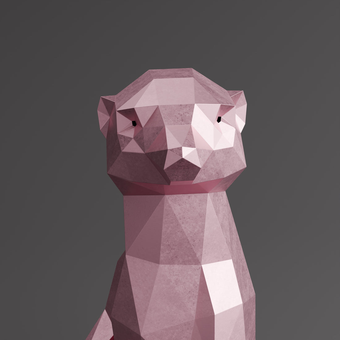 Meerkat Origami Sculpture - Sculpture Origami