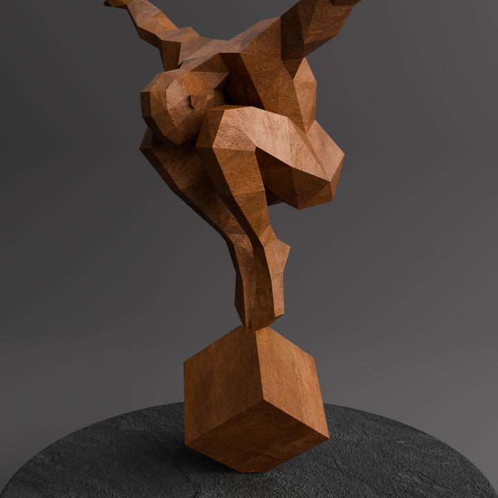 Sculpture Origami Polygonal Balance