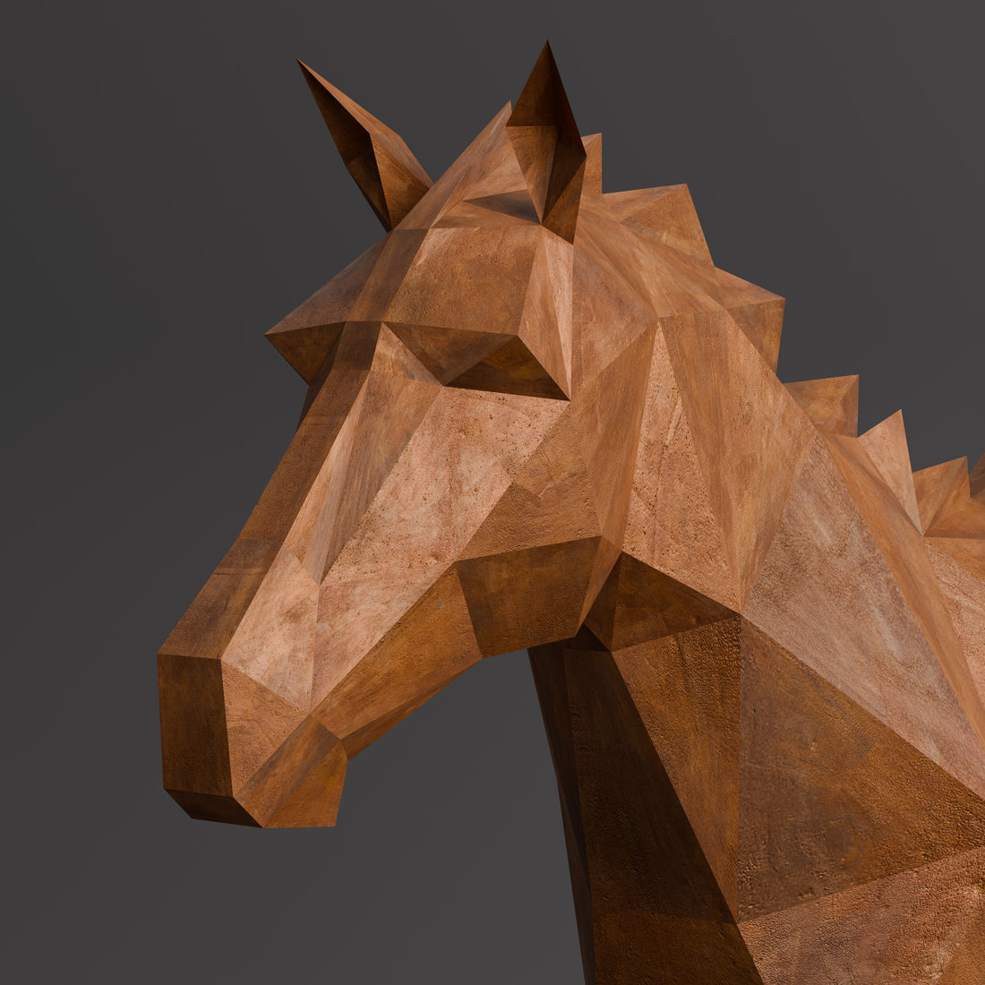 Sculpture Cheval Origami - Sculpture Origami