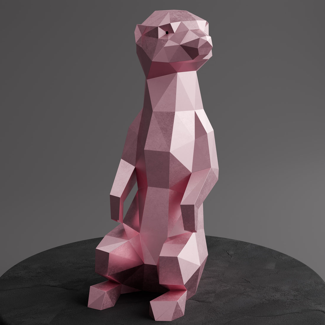 Meerkat Origami Sculpture - Sculpture Origami